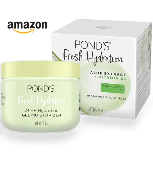 Aloe Extract & Vitamin B3 Gel Face Moisturizer — Facial Hydration, POND'S