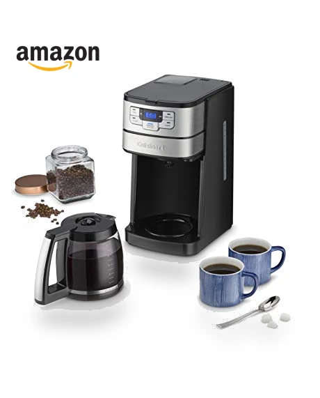 Automatic Grind and Brew 12-Cup Coffeemaker — Electric Blade Coffee Grinders, Cuisinart