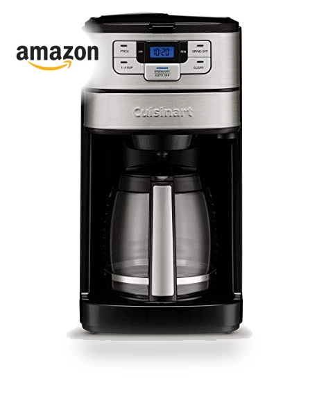 Automatic Grind and Brew 12-Cup Coffeemaker — Electric Blade Coffee Grinders, Cuisinart