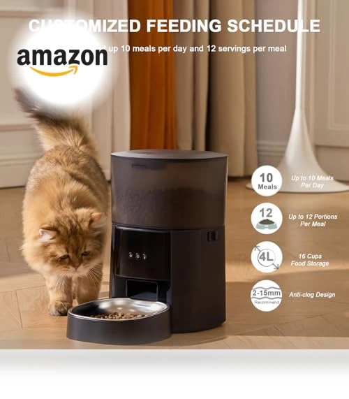 Automatic Pet Feeder with App Control — Feeders, MZZ