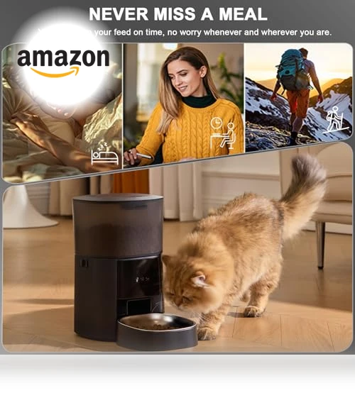 Automatic Pet Feeder with App Control — Feeders, MZZ