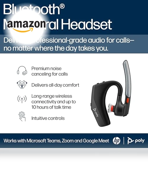 Bluetooth Monaural Headset — Bluetooth Headsets, Poly
