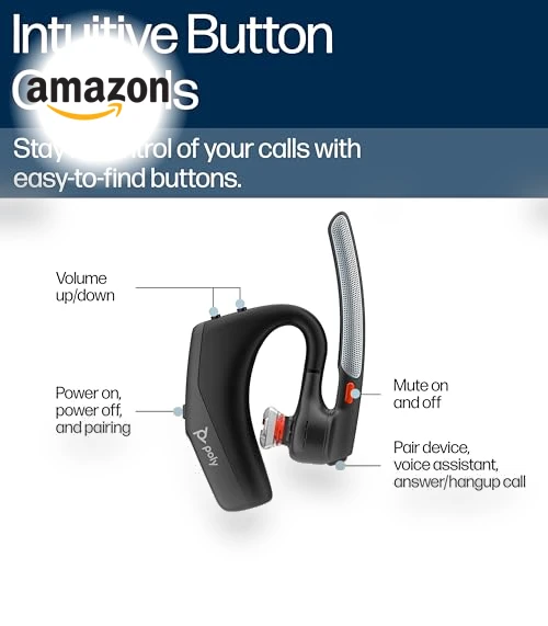 Bluetooth Monaural Headset — Bluetooth Headsets, Poly