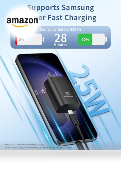 Fast Charging USB C Charger Block with Cable — Chargers, Qntry