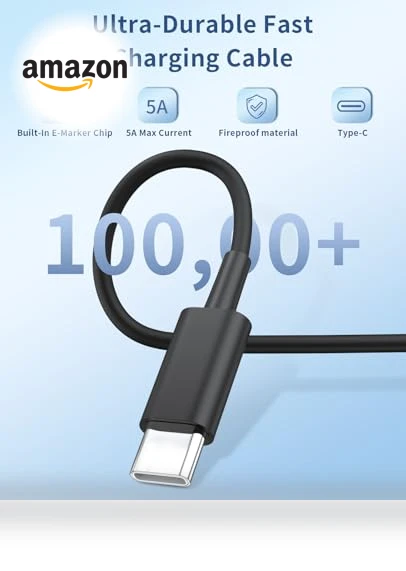 Fast Charging USB C Charger Block with Cable — Chargers, Qntry