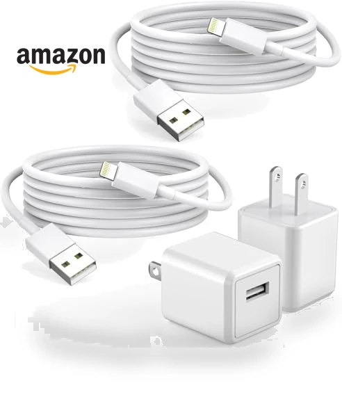 Fast Charging USB Wall Charger with Lightning Cable — Chargers, Curvologys