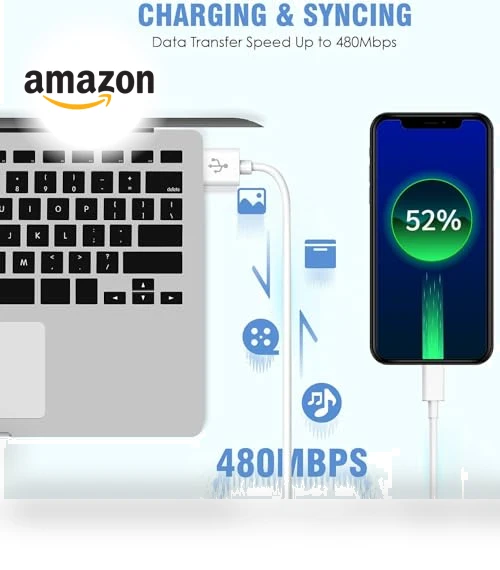 Fast Charging USB Wall Charger with Lightning Cable — Chargers, Curvologys