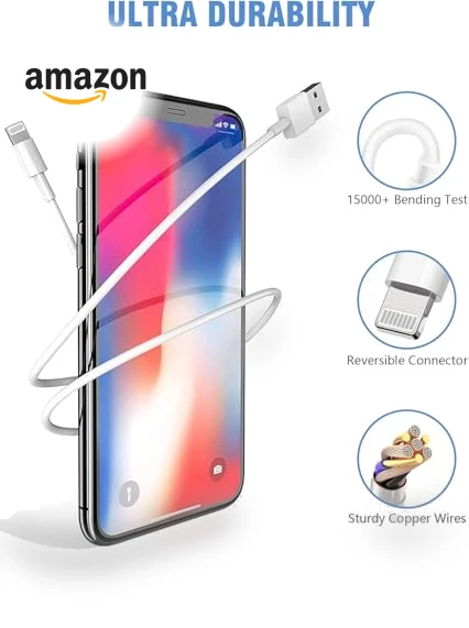 Fast Charging USB Wall Charger with Lightning Cable — Chargers, Curvologys