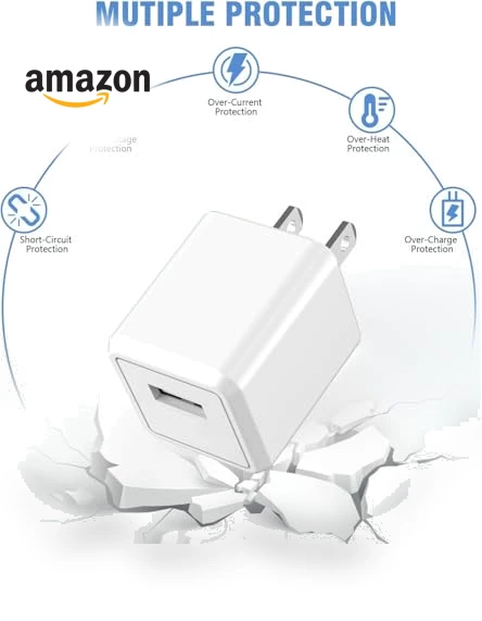 Fast Charging USB Wall Charger with Lightning Cable — Chargers, Curvologys