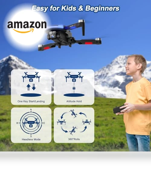 Foldable Drone with Camera — Drones, Surelect