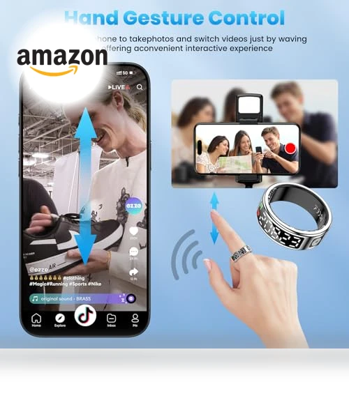 Health Fitness Tracker Ring — Smart Rings, Gwenland