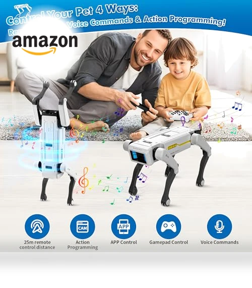 Interactive STEM Pet Robot Dog — Interactive Animal Companions, Dingdongwu
