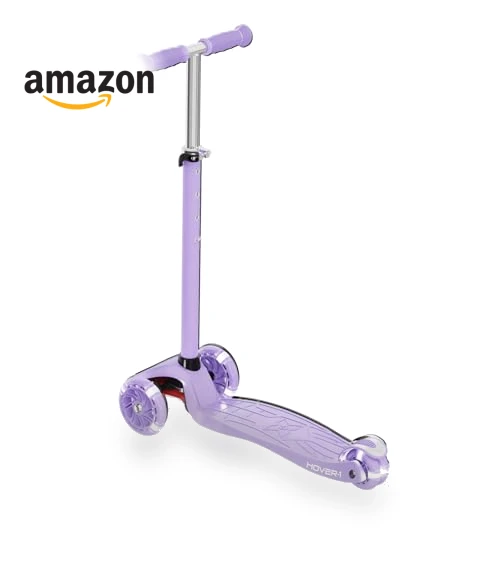 Kick Scooter with Multicolor Wheel Lights — Push Scooters, Hover-1