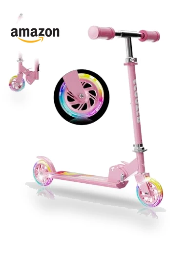 Kids Kick Scooter with LED Light Up — Push Scooters, Guwph