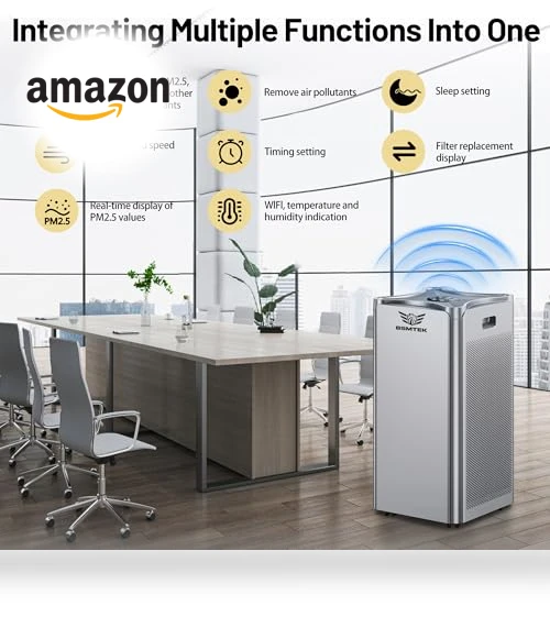 Large Room Air Purifier — Activated Carbon Air Purifiers, BSMTEK