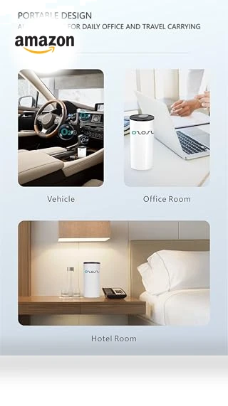 Portable Car Air Purifier — Activated Carbon Air Purifiers, Ozosl