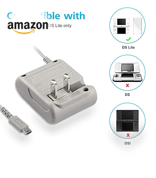 Power Charger for Nintendo DS Lite Systems — Chargers, Xahpower