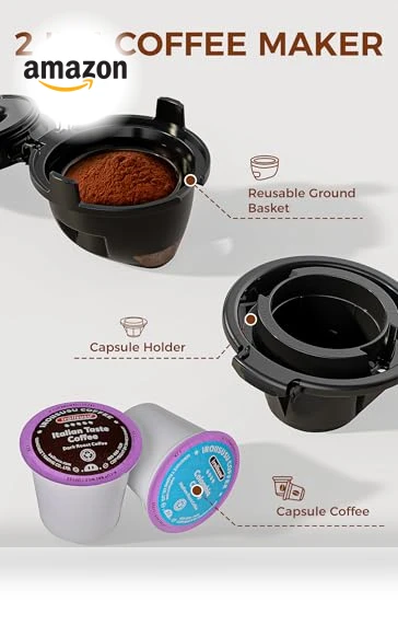 Single Serve Coffee Maker — Coffee & Espresso Combos, COWSAR