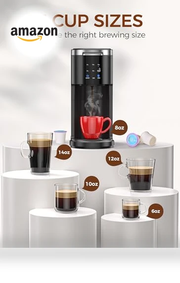 Single Serve Coffee Maker — Coffee & Espresso Combos, COWSAR