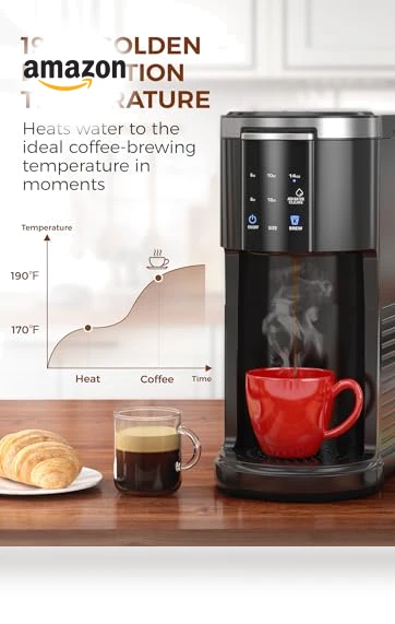 Single Serve Coffee Maker — Coffee & Espresso Combos, COWSAR