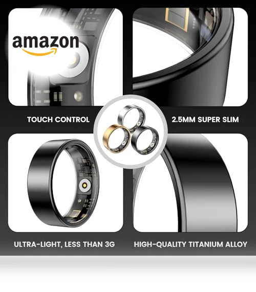 Smart Health Ring Fitness Tracker — Smart Rings, Aichiken