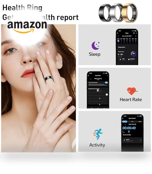 Smart Health Ring Fitness Tracker — Smart Rings, Aichiken