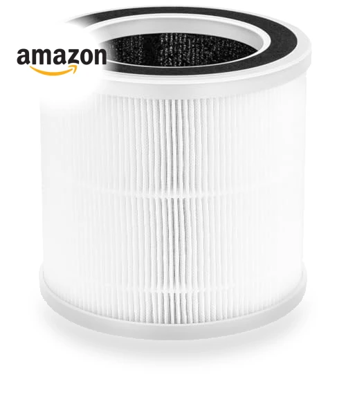 True HEPA Replacement Filter — Activated Carbon Air Purifiers, HOMFILBIT