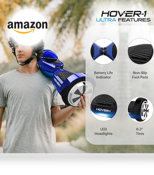 Ultra Electric Hoverboard — Electric Self-Balancing Scooters, Hover-1