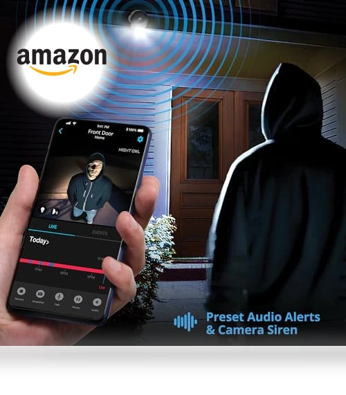 2-Way Audio 12 Channel DVR Video Home Security Camera System — Smart Home Security, Night Owl