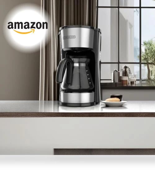 4-in-1 5-Cup Coffee Station Coffeemaker — Coffee Makers, BLACK+DECKER