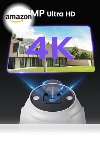 4K PoE Security Camera System — Security Cameras, Loocam