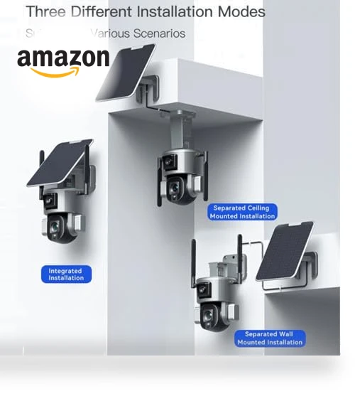 4K Security Camera Wireless Outdoor with Solar Panel — Security Cameras, Niview