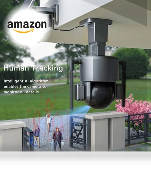 4K Security Camera Wireless Outdoor with Solar Panel — Security Cameras, Niview