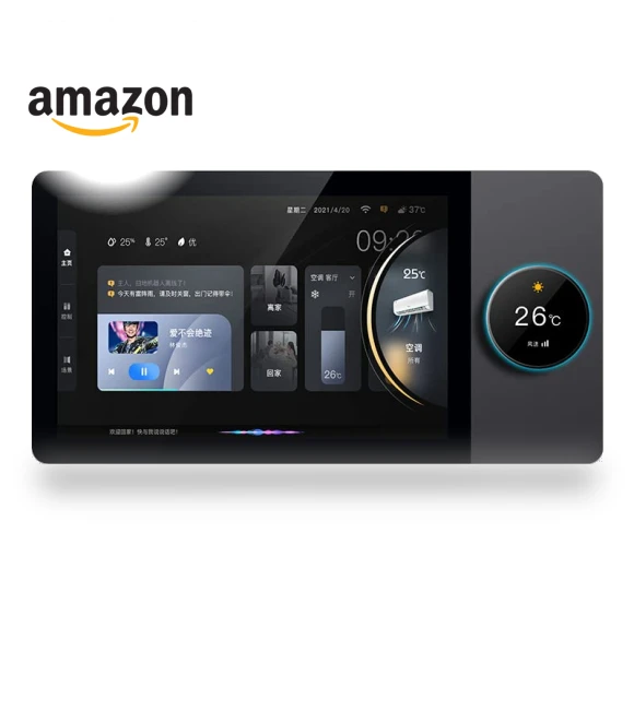 8-inch Multifunctional Intelligent Control Touch Screen — Smart Home Hubs & Controllers, ANJIELO SMART