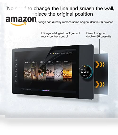 8-inch Multifunctional Intelligent Control Touch Screen — Smart Home Hubs & Controllers, ANJIELO SMART