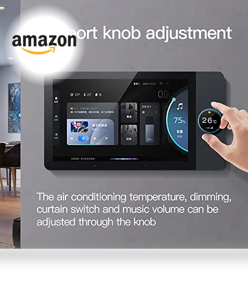 8-inch Multifunctional Intelligent Control Touch Screen — Smart Home Hubs & Controllers, ANJIELO SMART