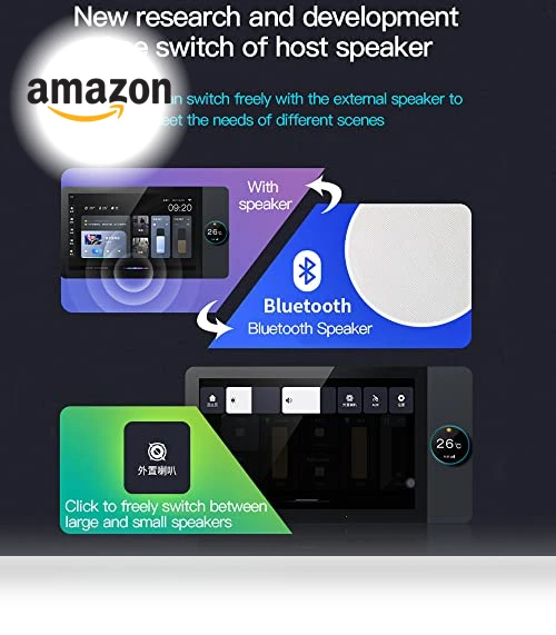 8-inch Multifunctional Intelligent Control Touch Screen — Smart Home Hubs & Controllers, ANJIELO SMART