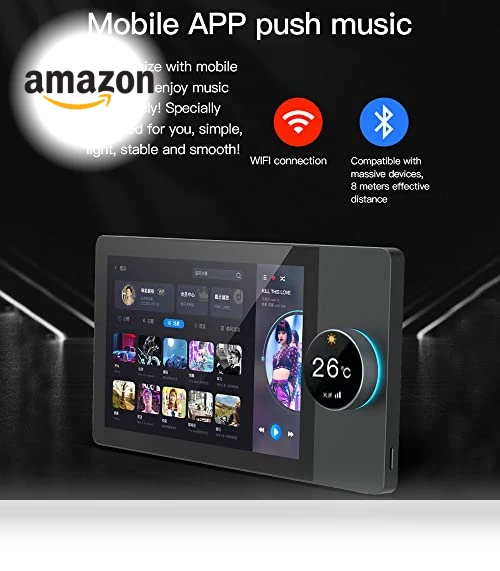 8-inch Multifunctional Intelligent Control Touch Screen — Smart Home Hubs & Controllers, ANJIELO SMART