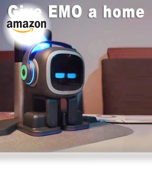AI Desk Robot Companion — Cameras & Monitors, EMOPET