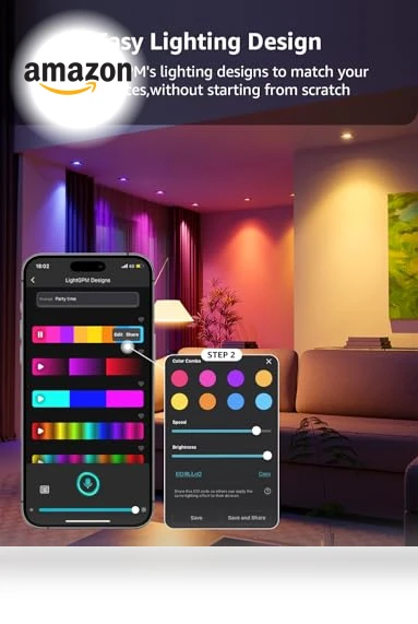 AI GU10 Smart Bulb - RGBCW Dimmable Color Changing LED Bulbs — LED, Lepro