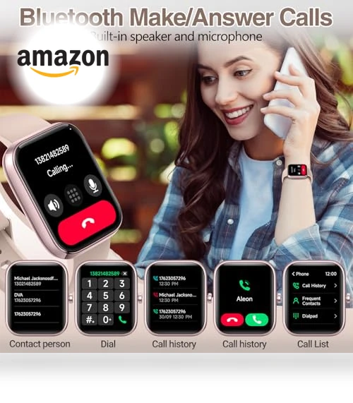 Bluetooth Smart Watch with Alexa — Smartwatches, Konitee