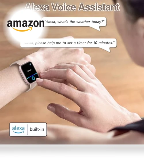 Bluetooth Smart Watch with Alexa — Smartwatches, Konitee