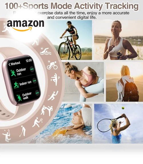 Bluetooth Smart Watch with Alexa — Smartwatches, Konitee