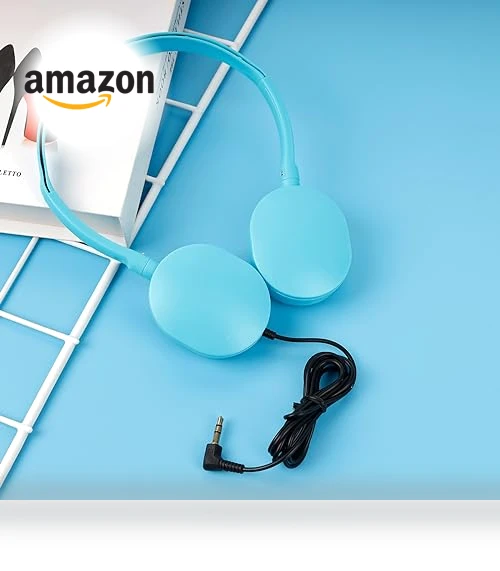 Bulk Wired Headphones for Classroom — Over-Ear Headphones, ZNXZXP