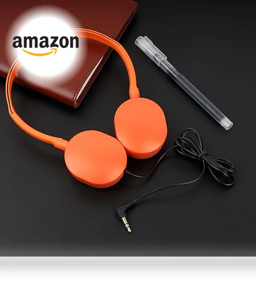 Bulk Wired Headphones for Classroom — Over-Ear Headphones, ZNXZXP