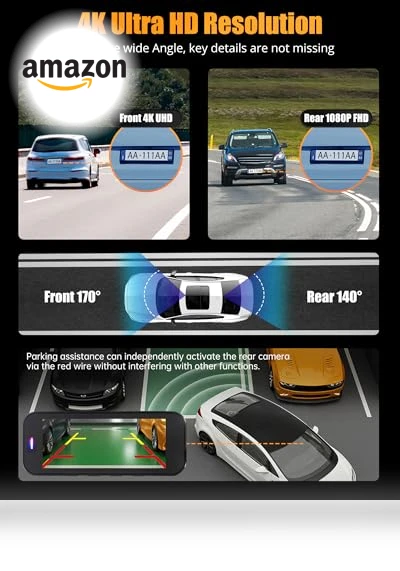 Dual Dash Camera for Cars — Dashboard Cameras, lensuge