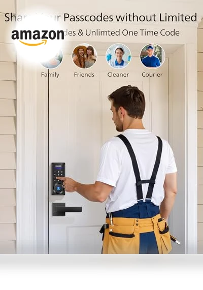 Fingerprint Keyless Entry Door Lock — Electromagnetic Security Locks, Philips