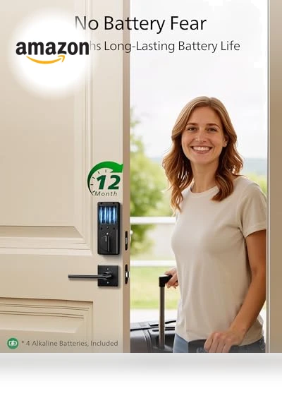 Fingerprint Keyless Entry Door Lock — Electromagnetic Security Locks, Philips