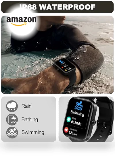 Fitness Smartwatch with Sleep/Heart Rate/spO2 Monitor — Smartwatches, Bambooinn