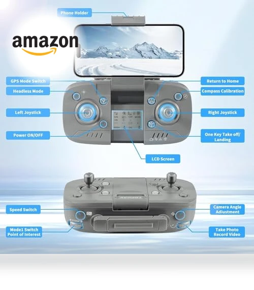 GPS Drone with Adjustable Camera — Drones, TOPUAV